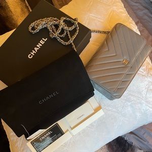 CHANEL - Grey Crossbody